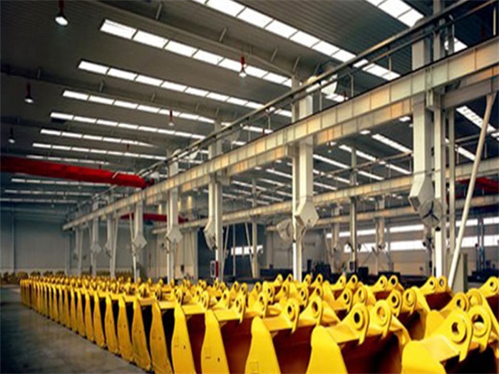 眉山徐工集团挖掘机装配车间